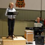 Laatste repetitie afscheid Henk Trommel